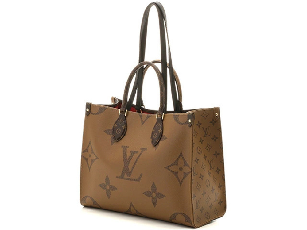 Louis Vuitton The Bag On Monogram Go Tote Brown